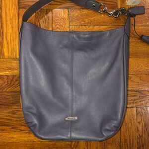 Coach Authentic Leather Purple Shoulder Bag 23309 Tote Bag Brand New With Tags